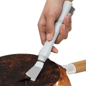 Unbranded (Elbow) Kitchen Scraper Tool - 2-in-1 Cooktop Cleaning Double Head Scraper with Unbranded (Elbow) Kitchen Scraper Tool - 2-in-1 Cooktop Cleaning Double Head Scraper with