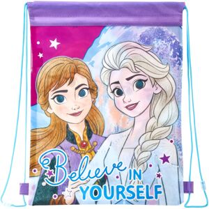 Disney Frozen Kids Drawstring Sports Gym School Bag Lightweight Multicolour Disney Frozen Kids Drawstring Sports Gym School Bag Lightweight Multicolour