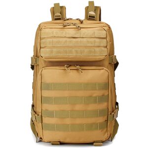 GreenZech (khaki) 45L 900D Waterproof Tactical Camouflage Backpack Outdoor Travel Hunting GreenZech (khaki) 45L 900D Waterproof Tactical Camouflage Backpack Outdoor Travel Hunting