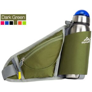 GreenZech (Dark Green) Multifunction Bottle Carrier Portable Outdoor Waist Bag Sports Pack GreenZech (Dark Green) Multifunction Bottle Carrier Portable Outdoor Waist Bag Sports Pack