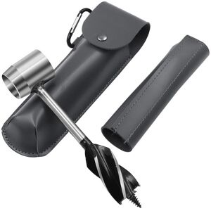 GreenZech (Grey) Drill Bits Outdoor Survival Punch Tool Camping Bushcraft Manual Hole Make GreenZech (Grey) Drill Bits Outdoor Survival Punch Tool Camping Bushcraft Manual Hole Make