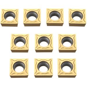 GreenZech 10Pcs T09T304 YBC251 CNC Inserts Carbide Coated Milling Cutter GreenZech 10Pcs T09T304 YBC251 CNC Inserts Carbide Coated Milling Cutter