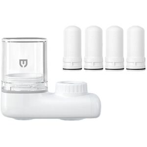 GreenZech (Transparent With 4 filters) Kitchen Faucet Tap Water Purifier Filter Faucet-Mou GreenZech (Transparent With 4 filters) Kitchen Faucet Tap Water Purifier Filter Faucet-Mou