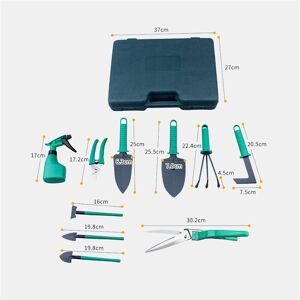 GreenZech (Green, 10pcs) Gardening Planting Tool Set Flower Succulent Spatula Flower Loose GreenZech (Green, 10pcs) Gardening Planting Tool Set Flower Succulent Spatula Flower Loose