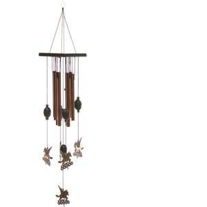 GreenZech (A) Wind Chimes Bells Tubes Antirust Copper Ornament Outdoor Yard Home Garden De GreenZech (A) Wind Chimes Bells Tubes Antirust Copper Ornament Outdoor Yard Home Garden De