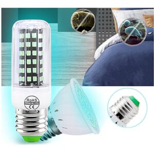 GreenZech (220V, 72 LED) 250nm LED Sterilize UV-C Corn Light Bulb Germicidal UV Lamp Disin GreenZech (220V, 72 LED) 250nm LED Sterilize UV-C Corn Light Bulb Germicidal UV Lamp Disin