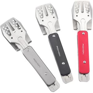 GreenZech (Grey) 4-in-1 Mini Barbecue Tool Set with spatula fork tongs bottle opener EDC t GreenZech (Grey) 4-in-1 Mini Barbecue Tool Set with spatula fork tongs bottle opener EDC t