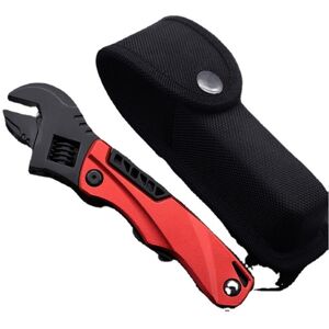 GreenZech (Red, Wrench) Multi Outdoor Camping Tools Adjustable Wrench/Car Multi-function L GreenZech (Red, Wrench) Multi Outdoor Camping Tools Adjustable Wrench/Car Multi-function L