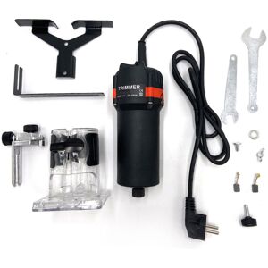 GreenZech (Black, UK Plug) 110V/220V 30000RPM Electric Hand Trimmer Router 6.35mm Wood Lam GreenZech (Black, UK Plug) 110V/220V 30000RPM Electric Hand Trimmer Router 6.35mm Wood Lam