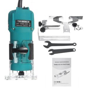 GreenZech (US Plug) 110V/220V 800W Trim 30000RPM Router Edge Wood Clean Cuts Power Woodwor GreenZech (US Plug) 110V/220V 800W Trim 30000RPM Router Edge Wood Clean Cuts Power Woodwor