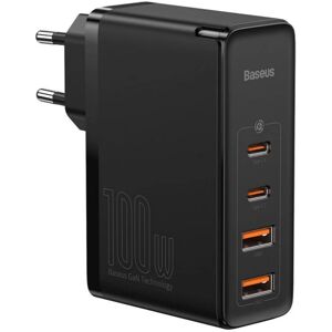 GreenZech 100W EU Plug Charger with 2 USB-A & 2 USB-C Ports, Fast Charging, Compact Design GreenZech 100W EU Plug Charger with 2 USB-A & 2 USB-C Ports, Fast Charging, Compact Design