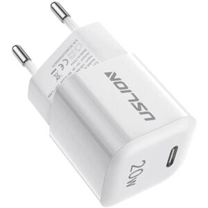 GreenZech 20W EU Plug 1-Port USB PD Charger, White, PC Flame Retardant, 5V/3A, 9V/2.22A, 1 GreenZech 20W EU Plug 1-Port USB PD Charger, White, PC Flame Retardant, 5V/3A, 9V/2.22A, 1