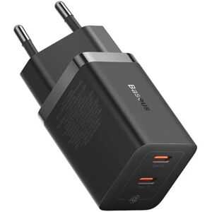 GreenZech 40W Dual USB-C EU Charger, Fast Charging, Compact Design, PD Protocol, Black, 11 GreenZech 40W Dual USB-C EU Charger, Fast Charging, Compact Design, PD Protocol, Black, 11