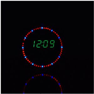 GreenZech (Blue digital tube+ Red & Blue LED with housing) Upgrade DIY EC1515B DS1302 Ligh GreenZech (Blue digital tube+ Red & Blue LED with housing) Upgrade DIY EC1515B DS1302 Ligh