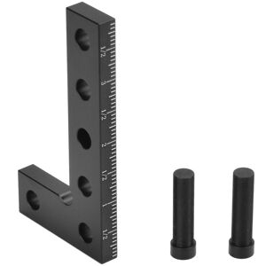 GreenZech (Metric) Durable Woodworking Square Ruler & Height Ruler with 90 Angle, Metric/I GreenZech (Metric) Durable Woodworking Square Ruler & Height Ruler with 90 Angle, Metric/I