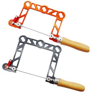 GreenZech (Red, 4 Inch) Alloy Steel Manual Wire Saw Pull Saw Jig Hand Tools For DIY Shape GreenZech (Red, 4 Inch) Alloy Steel Manual Wire Saw Pull Saw Jig Hand Tools For DIY Shape