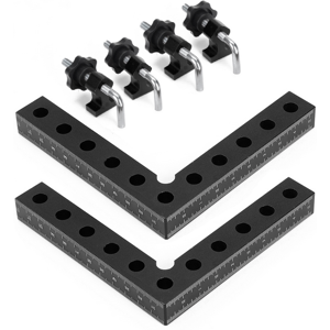 GreenZech (120mm, 1 set) Premium Aluminum Right Angle Jig - L-Type Positioning Square for GreenZech (120mm, 1 set) Premium Aluminum Right Angle Jig - L-Type Positioning Square for