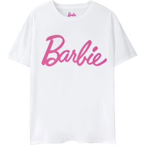 (M, White) Barbie Womens/Ladies Classic Logo T-Shirt (M, White) Barbie Womens/Ladies Classic Logo T-Shirt