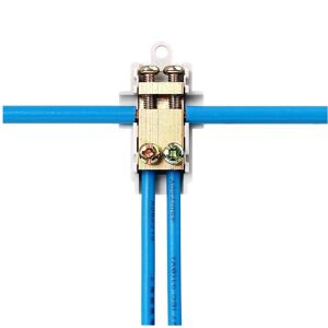 GreenZech T-type Wire Clamp Splitter High-power Connector 6 Flat Wire Terminal Block 1 Poi GreenZech T-type Wire Clamp Splitter High-power Connector 6 Flat Wire Terminal Block 1 Poi