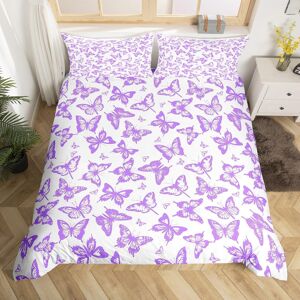 Unbranded (Purple, Double(No Comforter)) Coffee Gnome Bedding Set Double,Cartoon Gnome for Unbranded (Purple, Double(No Comforter)) Coffee Gnome Bedding Set Double,Cartoon Gnome for