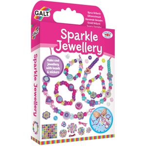 Galt Sparkle Jewellery - Childrens Necklace and Bracelet Making, Craft Kit for K Galt Sparkle Jewellery - Childrens Necklace and Bracelet Making, Craft Kit for K