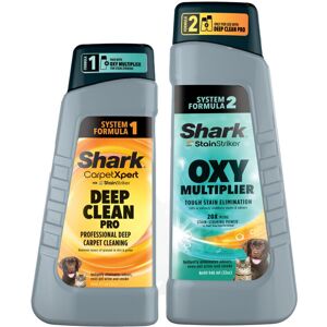 Shark StainStriker Cleaning Solution Bundle, 946ml StainStriker Oxy Multiplier R Shark StainStriker Cleaning Solution Bundle, 946ml StainStriker Oxy Multiplier R