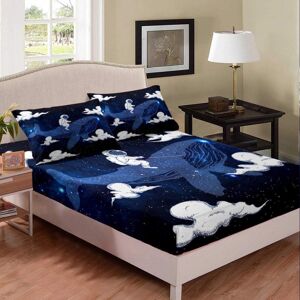 Unbranded ((No Comforter)) Tbrand Astronaut Bedding Decor Sets Double Size for Kids Boys,G Unbranded ((No Comforter)) Tbrand Astronaut Bedding Decor Sets Double Size for Kids Boys,G