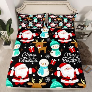 Unbranded (Multi 10, Double(No Comforter)) Girls Pink Christmas Double Bedding Set,Kids Cu Unbranded (Multi 10, Double(No Comforter)) Girls Pink Christmas Double Bedding Set,Kids Cu