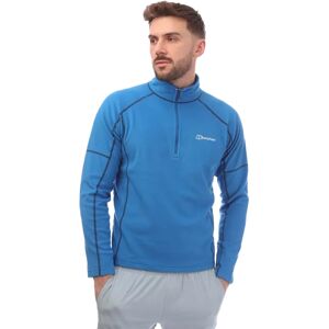 (M, Blue) Berghaus Mens Cuerden Half Zip Fleece Top (M, Blue) Berghaus Mens Cuerden Half Zip Fleece Top