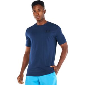 (S, Navy) Under Armour Mens Sportstyle Short-Sleeved T-Shirt (S, Navy) Under Armour Mens Sportstyle Short-Sleeved T-Shirt