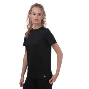 (8 UK - 10 UK, Black) Reebok Womens/Ladies Workout Ready Speedwick T-Shirt (8 UK - 10 UK, Black) Reebok Womens/Ladies Workout Ready Speedwick T-Shirt
