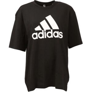 (8 UK - 10 UK, Black) Adidas Womens/Ladies Big Logo Boyfriend T-Shirt (8 UK - 10 UK, Black) Adidas Womens/Ladies Big Logo Boyfriend T-Shirt