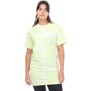 (4 UK - 6 UK, Lime) Adidas Womens/Ladies Essentials All-Over Print T-Shirt (4 UK - 6 UK, Lime) Adidas Womens/Ladies Essentials All-Over Print T-Shirt