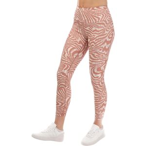 (6 UK, Clay Strata) Adidas Womens/Ladies Essentials Zebra Print Yoga 7/8 Legging (6 UK, Clay Strata) Adidas Womens/Ladies Essentials Zebra Print Yoga 7/8 Legging