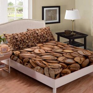 Unbranded ((No Comforter)) Coffee Beans Bedding Decor Set Coffee Bedding Decor Set 3D Brow Unbranded ((No Comforter)) Coffee Beans Bedding Decor Set Coffee Bedding Decor Set 3D Brow