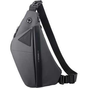 Unbranded (right shoulder, Gray) Shoulder Sling Bag, Waterproof Casual Daypack, Bag, Multi Unbranded (right shoulder, Gray) Shoulder Sling Bag, Waterproof Casual Daypack, Bag, Multi