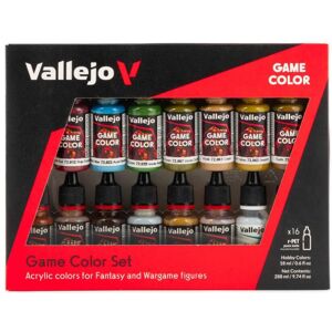 Vallejo Game Color Specialist Acrylic Paint Set - Assorted Colours (Pack of 16) Vallejo Game Color Specialist Acrylic Paint Set - Assorted Colours (Pack of 16)