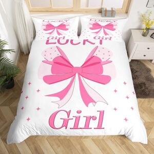 Unbranded (Baby Pink, Double(No Comforter)) Homewish Cute Bowknot Bedding Set Double,Red P Unbranded (Baby Pink, Double(No Comforter)) Homewish Cute Bowknot Bedding Set Double,Red P