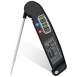 winwin Digital Meat Thermometer with Folding SUS304 Probe, Waterproof, Backlit, -50~300 winwin Digital Meat Thermometer with Folding SUS304 Probe, Waterproof, Backlit, -50~300