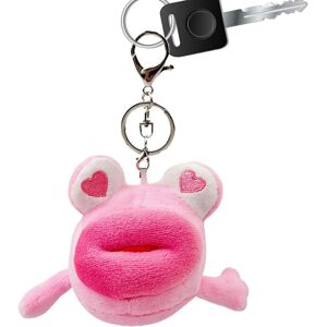 Unbranded (Pink) Stuffed Animal Bag Pendant - Stuffed Large Mouth Frog Pendant Plush Keych Unbranded (Pink) Stuffed Animal Bag Pendant - Stuffed Large Mouth Frog Pendant Plush Keych