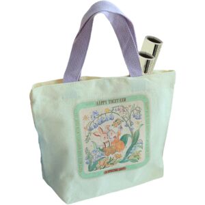 Unbranded (05) Stylish Canvas Tote Bag - Grocery Shopping Bag With Rabbit Pattern - Washab Unbranded (05) Stylish Canvas Tote Bag - Grocery Shopping Bag With Rabbit Pattern - Washab