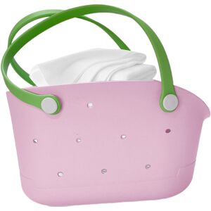 Unbranded (Pink) Small Rubber Tote Bag,Waterproof Travel Beach Bag Fashion Travel Access Unbranded (Pink) Small Rubber Tote Bag,Waterproof Travel Beach Bag Fashion Travel Access