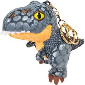 Unbranded (Grey) Plush Keychains for Backpacks,Soft Cartoon Tyrannosaurus Pendants Porta Unbranded (Grey) Plush Keychains for Backpacks,Soft Cartoon Tyrannosaurus Pendants Porta