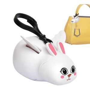 Unbranded (Color Box Bunny) Cute Flying Animal Pendant - Backpack Car Pendant Toy - Pull T Unbranded (Color Box Bunny) Cute Flying Animal Pendant - Backpack Car Pendant Toy - Pull T