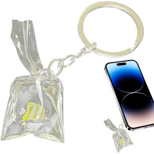 Unbranded (Style 3) Cute Backpack Keychains - Transparent Key Ring Decor Fish Water Bag Ch Unbranded (Style 3) Cute Backpack Keychains - Transparent Key Ring Decor Fish Water Bag Ch