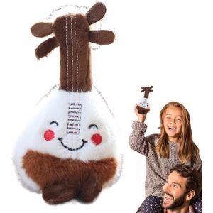 Unbranded (White Cafe Squints) Cartoon Bag Pendant,Cute Little Guitar Plush Doll Toy Penda Unbranded (White Cafe Squints) Cartoon Bag Pendant,Cute Little Guitar Plush Doll Toy Penda