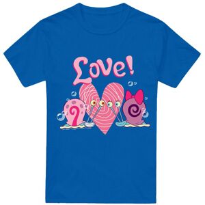 (M, Royal Blue) SpongeBob SquarePants Mens Valentine's Love Gary & Snellie T-Shi (M, Royal Blue) SpongeBob SquarePants Mens Valentine's Love Gary & Snellie T-Shi
