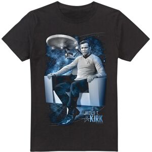 (3XL, Black) Star Trek Mens Captain's Chair T-Shirt (3XL, Black) Star Trek Mens Captain's Chair T-Shirt