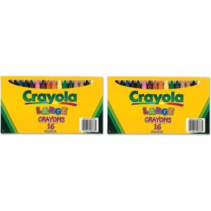 Binney & Smith Crayola(R) Large Crayon Set Lift-Lid Box Assorted Colors Box Of 1 Binney & Smith Crayola(R) Large Crayon Set Lift-Lid Box Assorted Colors Box Of 1