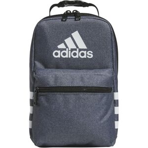 adidas Unisex Santiago Lunch Bag Insulated Food Container Box Twill Onix Grey/ adidas Unisex Santiago Lunch Bag Insulated Food Container Box Twill Onix Grey/